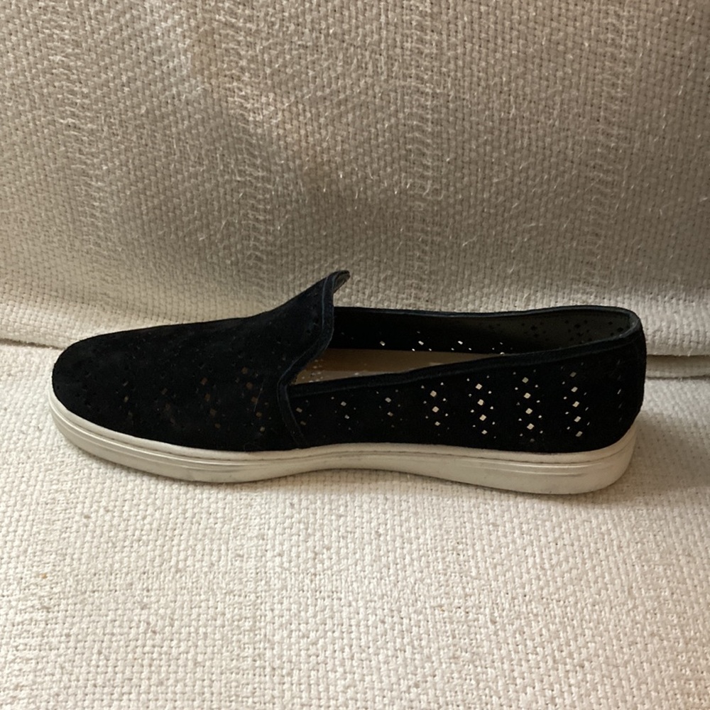 Women’s black suede slip ins - Picture 6 of 8